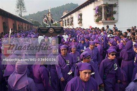 Karwoche Prozession, Antigua, Guatemala, Zentralamerika