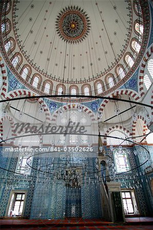 Rustem Pasha mosquée, Istanbul, Turquie, Europe