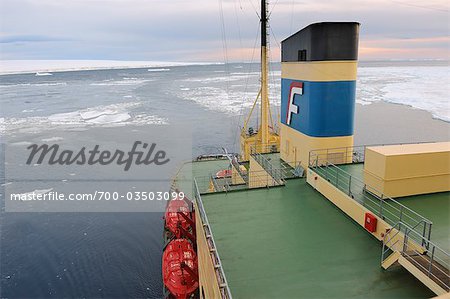 View of Ice Floe from Icebreaker, Weddell Sea, Antarctic Peninsula, Antarctica