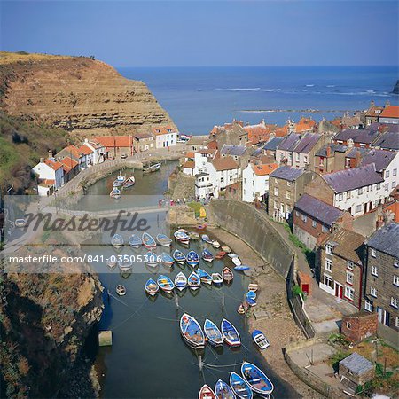 Staithes, North Yorkshire, England, UK, Europe