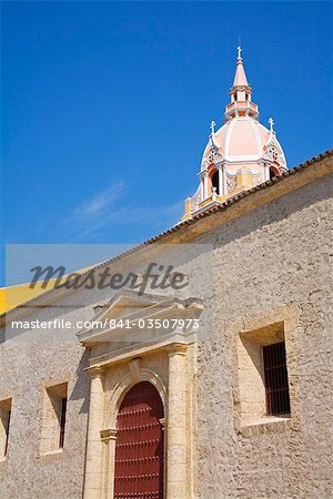 The Cathedral, Old Walled City District, Cartagena City, Bolivar State, Colombia, South America