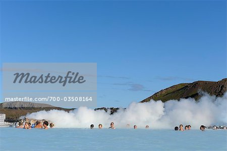 Blue Lagoon Spa géothermal, Grindavik, Reykjanes, South Iceland, Islande Blue Lagoon Spa géothermal, Grindavik, Reykjanes, South Iceland, Islande