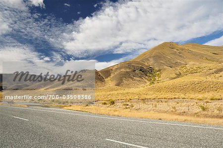 Lindis Pass Road, Canterbury, South Island, New Zealand