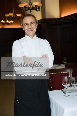 Chef, portrait