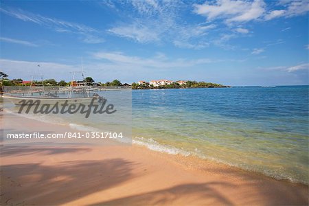 Half Moon Bay, Roatan, Honduras, îles de la baie, l'Amérique centrale