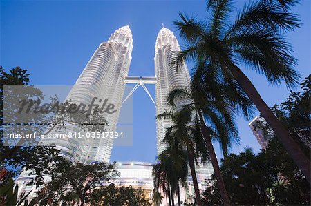 Petronas Towers, Kuala Lumpur, Malaysia, Südostasien, Asien