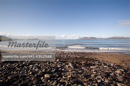 Waterville front de mer, Waterville, comté de Kerry, Munster, Irlande, Europe