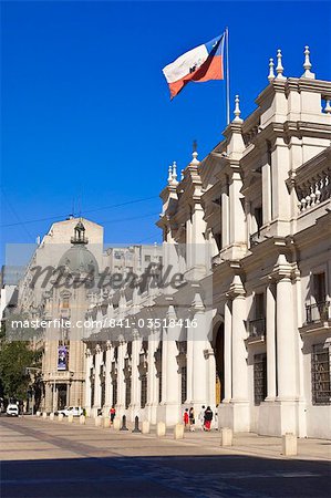 Palacio de La Moneda, Santiago du Chili en Amérique du Sud