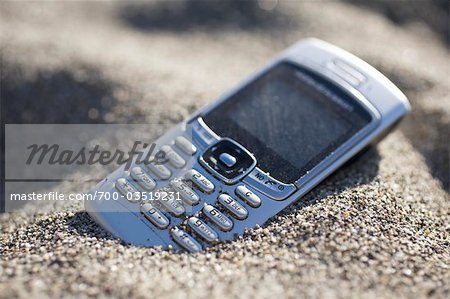 Cell Phone in the Desert