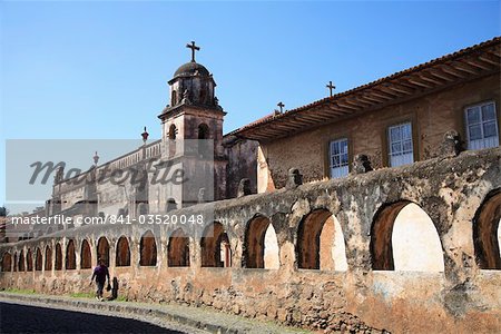 Iglesia El Sagrario (église du sanctuaire), Pátzcuaro, Etat de Michoacan, au Mexique, en Amérique du Nord