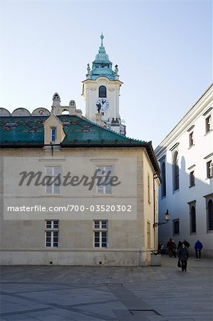 Altes Rathaus und Primatialpalais, Bratislava, Slowakei
