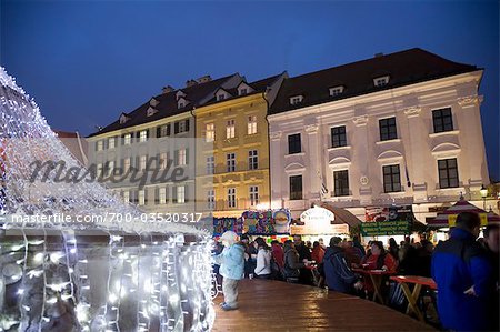 Christmas Market, Bratislava, Slovakia