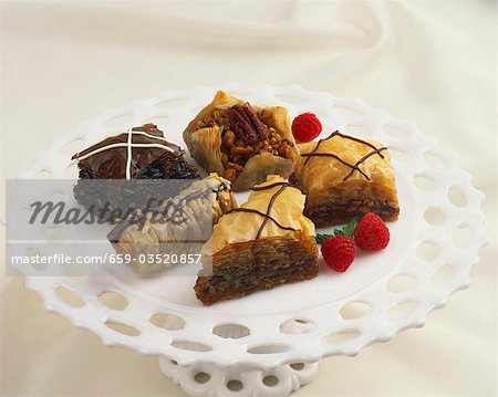 Various Pieces of Baklava