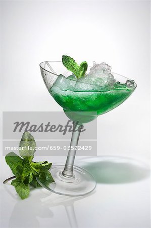 Mint cocktail