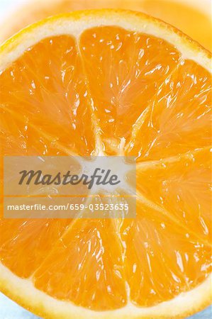 Une demi-orange