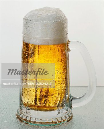 A tankard of lager