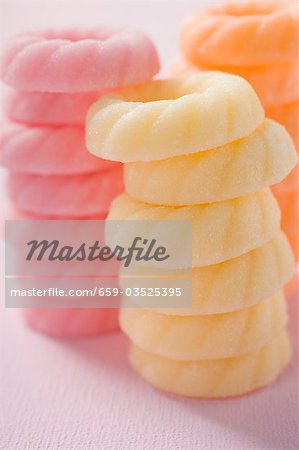 Sugar rings, stacked