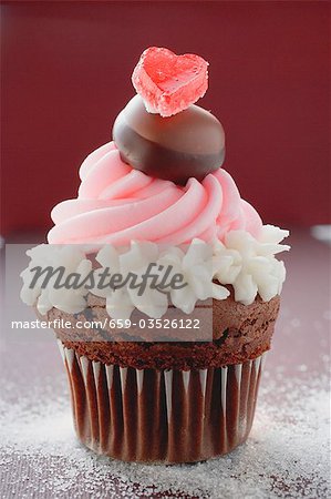 Cupcake for Valentine's Day