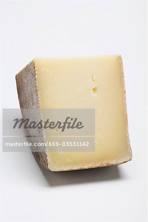 Ein Stück Manchego-Käse