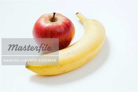 Pommes et bananes