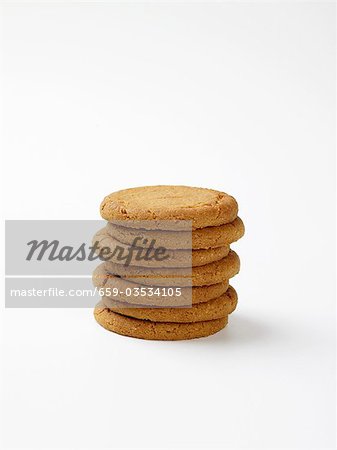 Biscuits, empilés