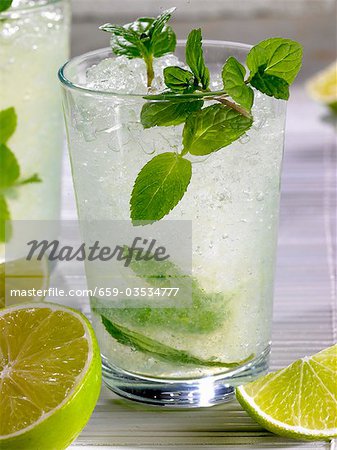 Mojito à la menthe fraîche Mojito à la menthe fraîche