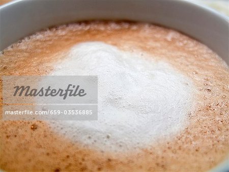 Cappuccino-Schaum Cappuccino-Schaum