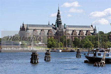 Musée nordique, Skeppsholmen, Stockholm. Architectes : Isak Gustaf Clarson