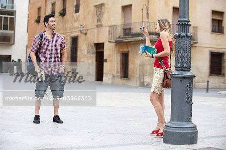 Man posing for holiday picture