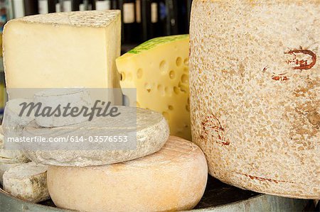 Cantal and auvergne cheeses