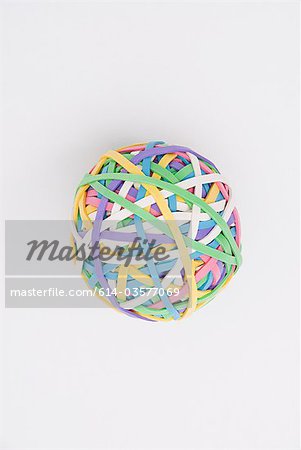 Ball of rubber bands