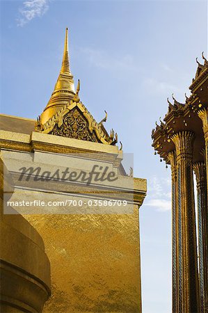 Phra Sri Rattana at Wat Pra Kaew, Bangkok, Thailand