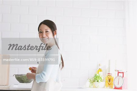 Woman In Kitchen