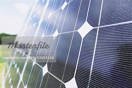 Solarpanel mit Sky