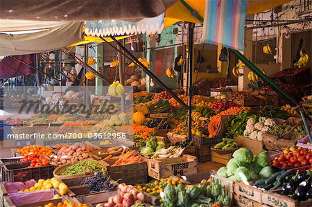 Marché, Moulay Idriss, Maroc