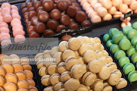 Macarons, Bordeaux, Gironde, Aquitaine, Frankreich