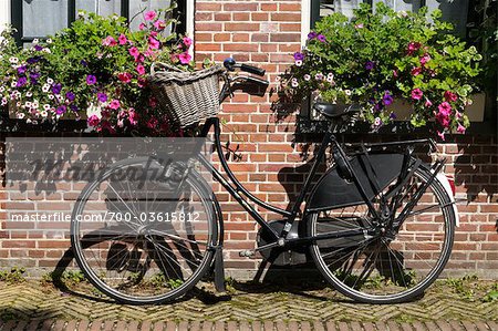 Alten Fahrrad, Amsterdam, Niederlande