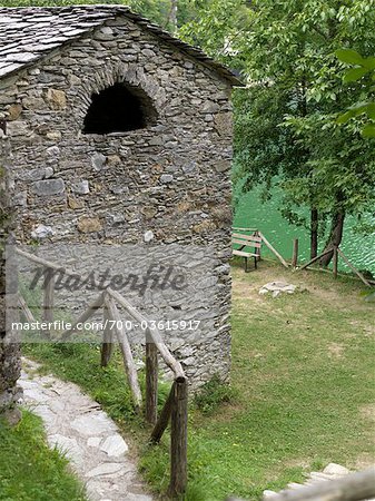 Maison en pierre, Province de La Spezia, Ligurie, Italie