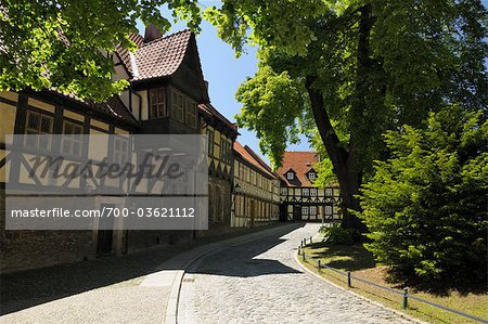 Old Town, Wernigerode, Harz, Saxony Anhalt, Germany