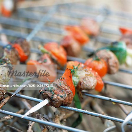 Brochettes de boeuf barbecue