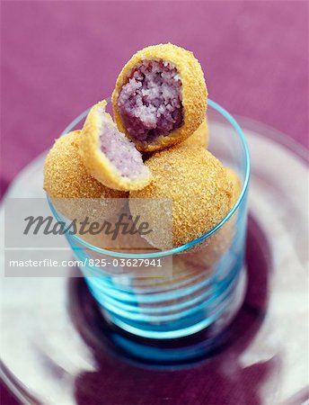 Vitelotte croustillantes Croquettes