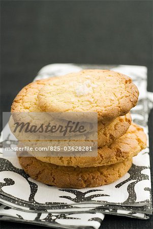Tas de biscuits sablés Tas de biscuits sablés