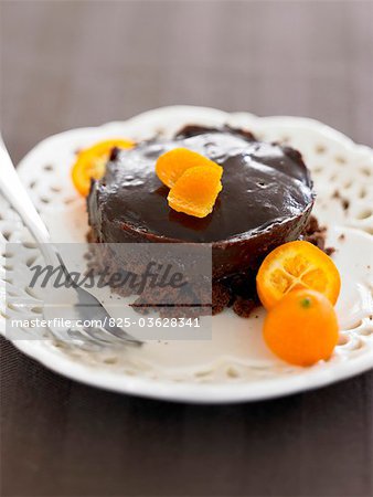 Orange und Kumquat-Torte