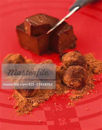 Truffes de cacao