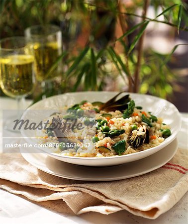 Spring risotto