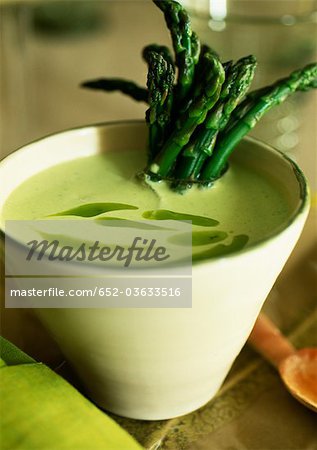 Asparagus soup