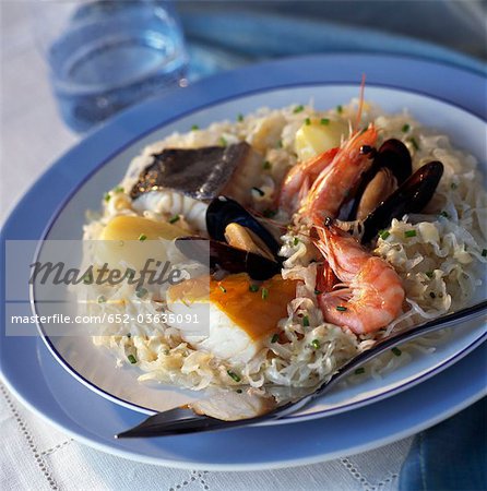 Seafood Choucroute