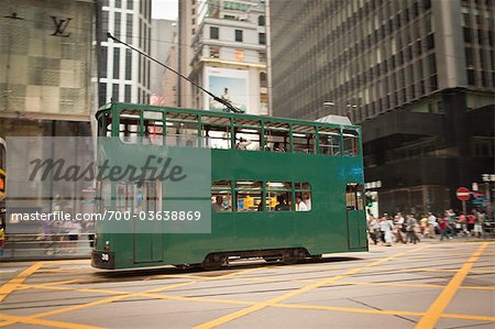 Ding Ding, Hong Kong Tramways, Hong Kong Island, Hong Kong, China