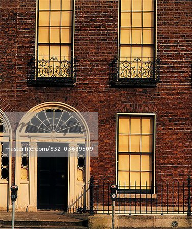 Numéro vingt neuf Fitzwilliam Street, Dublin, Co Dublin, Irlande, XVIIIe siècle maison géorgienne