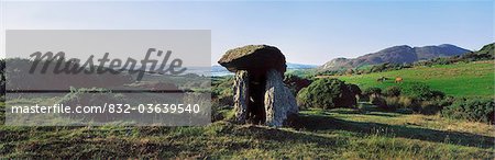 Fanad Peninsula, Co Donegal, Ireland; Gortnavern Portal Tomb